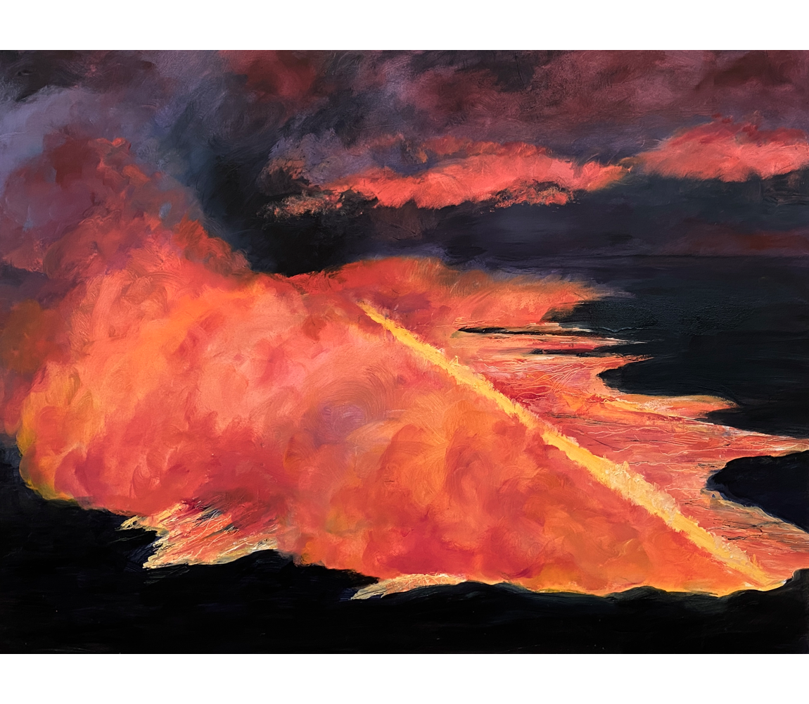 "Eyjafjallajokull Fissure" - Mary McCann